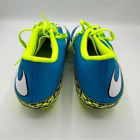 NIKE Hypervenom Phade II FG Blue Lagoon‎ Soccer Cleats 744944-400 Women's Sz 10 - Picture 4 of 7